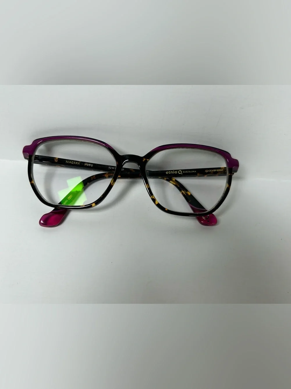 Etnia Barcelona NIAGARA - HVFU Havana  Purple Tortoise Eyeglasses FRAMES ONLY